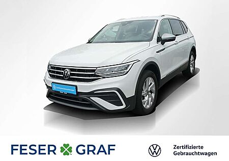 VW Tiguan Allspace Volkswagen 2.0 TDI DSG Life 7-Sitze AHK Navi LED Rückfahrk.