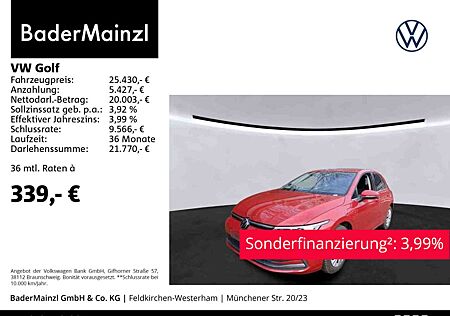 VW Golf Volkswagen 1.4 TSI eHybrid DSG Style AHK Matrix HUD