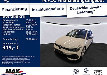 VW Golf GTI Volkswagen Golf VIII GTI Clubsport 2.0 TSI BLACKSTYLE LED+P