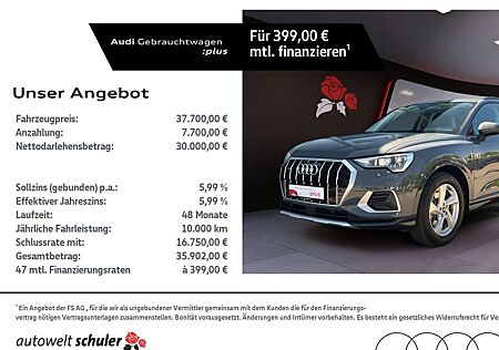 Audi Q3 45 2.0 TFSI quattro advanced LED Navi ASI