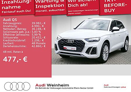 Audi Q5 50 2.0 TFSI e quattro S line Navi Kamera LED