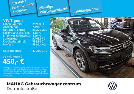 VW Tiguan Volkswagen 2.0 TSI R-Line LED Navi AHK