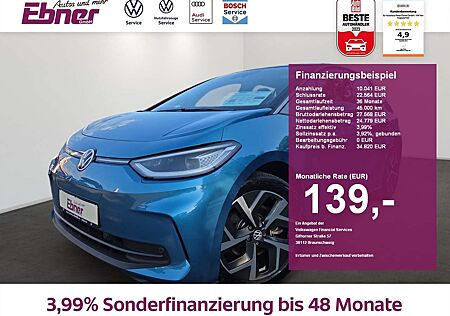 VW ID.3 Volkswagen PRO FACELIFT AHK+PANO+MATRIX+KAMERA+ACC+CCS+NAVI+A