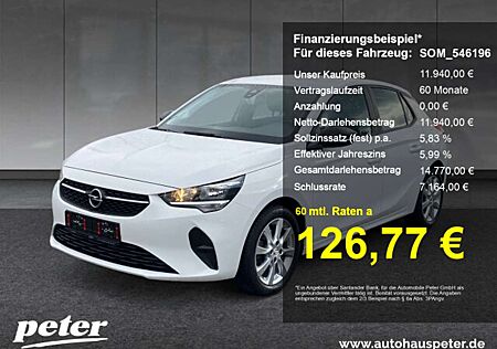 Opel Corsa F 1.2 Edition Klima Sitzheizung Allwetter