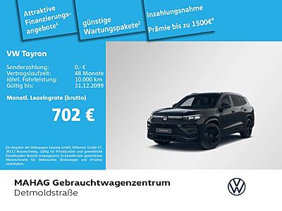 Volkswagen Tayron 2.0 TDI 4MOT R-Line BlackStyle AHK Leder