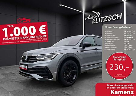VW Tiguan Allspace Volkswagen TDI R-Line DSG 4M STH Matrix AHK Navi Pano AID ...