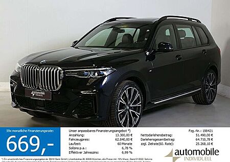 BMW X7 xDr. 40d M Sportpaket ACC AHK Laser 22Zoll Ni