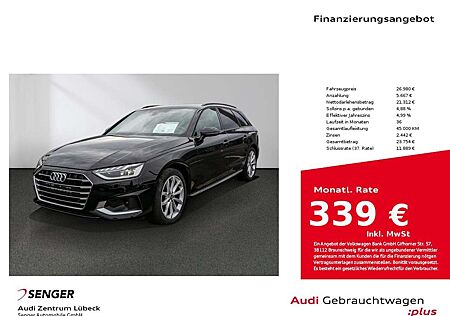 Audi A4 Avant 35 TDI advanced Nav Matrix S line