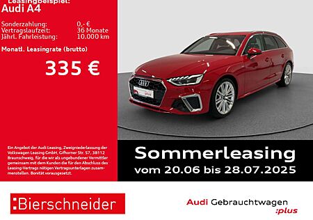 Audi A4 Av 40 TFSI S-Line 19 AHK LED B&O 5J.GAR