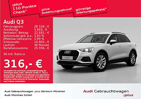 Audi Q3 45 TFSI e S tronic AHK/Virtual+/Navi+/Kamera