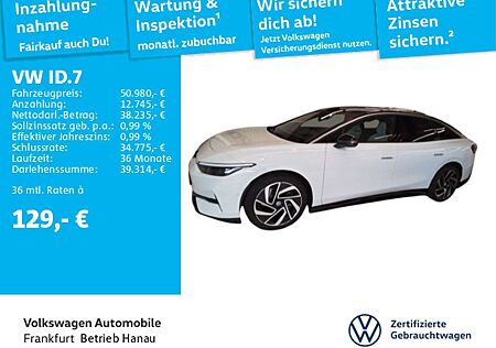 VW ID.7 Volkswagen Pro S Navi AHK IQ.LIGHT - LED-Matrix-Schein