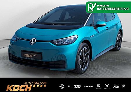 VW ID.3 Volkswagen Pure Performance 110 kW Navi LED Sitzh.