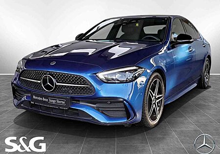 Mercedes-Benz C 200 AMG DISTRONIC+MEMORY+360°+HIFI+KEYLESS+18"