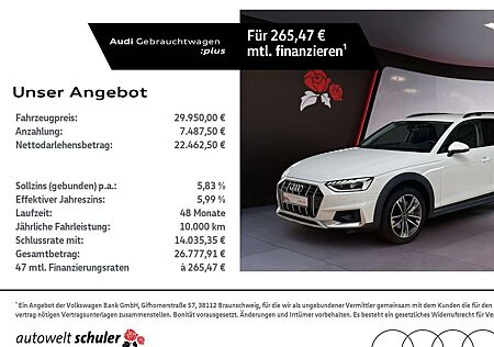 Audi A4 Allroad Avant 2.0 TDI quattro AHK Standheizung LED