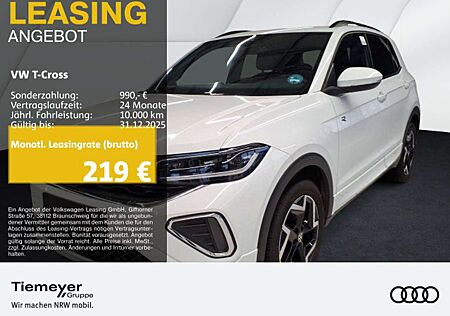 VW T-Cross Volkswagen 1.5 TSI DSG R-LINE AHK KAMERA IQ.DRIVE N