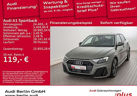 Audi A1 S line 30 TFSI 6-G. VIRTUAL LED PDC