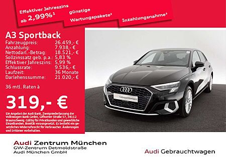 Audi A3 40 TFSI e S tronic advanced LED/Vir