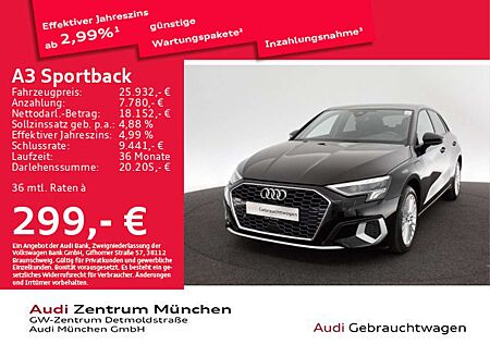 Audi A3 40 TFSI e S tronic advanced LED/Vir