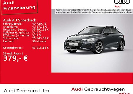 Audi A3 S-Line 35 TDI 19 AHK HuD NAVI SONOS