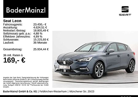 Seat Leon 1.5 TSI DSG FR LED Navi SHZ Kam ACC Virtual
