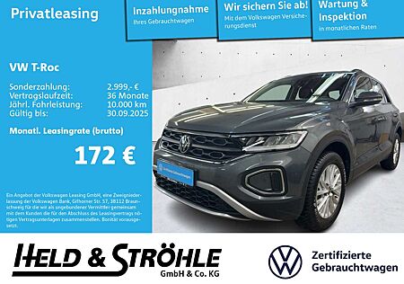 VW T-Roc Volkswagen Life 1.0 TSI AHK LED NAV PDC SHZ APP DAB+