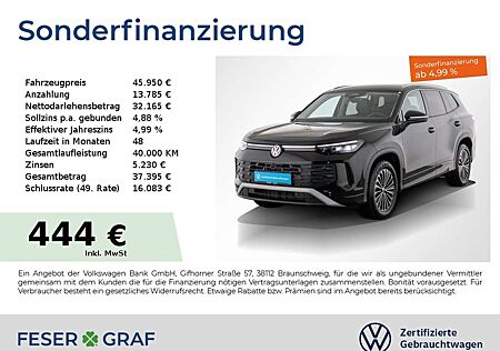 VW Tayron Volkswagen 2.0TDI Life DSG 7SITZE AHK LED NAVI SHZ