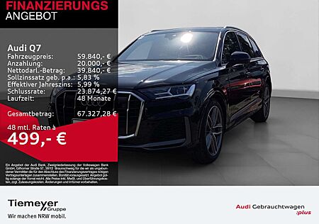 Audi Q7 55 TFSIe Q 2x S LINE PANO BuO LM21 HuD