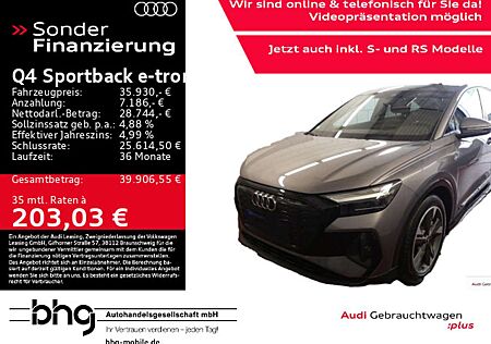 Audi Q4 e-tron Q4 Sportback 40 e-tron Dynamik AssistPlus AHK LE