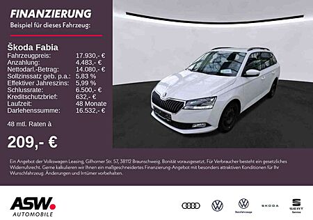 Skoda Fabia Combi Clever Best of 1.0 TSI LED Navi PDC
