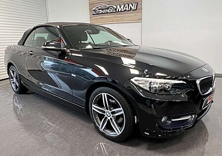 BMW 218 i Baureihe 2 Cabrio Sport Line/PDC/Kamera/1Ha