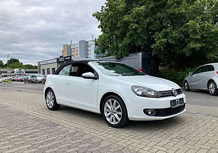 VW Golf Cabriolet Volkswagen TDI-Klima-PDC-Alacantara Leder-17 Zoll Alu