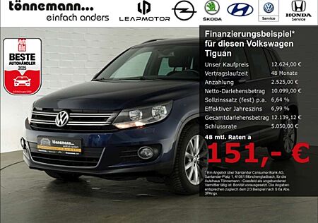 VW Tiguan Volkswagen TSI LOUNGE SPORT STYLE+ANHÄNGERKUPPLUNG+NAVI+RÜCKF