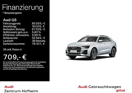 Audi Q8 55 TFSIe qu S line tip*Air*B&O*HUD*Matrix*Vir