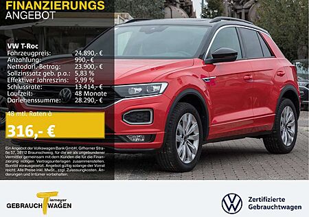 VW T-Roc Volkswagen 1.5 TSI DSG SPORT LED VIRTUAL PANO AHK