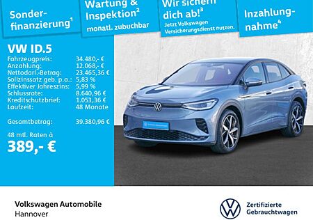 VW ID.5 Volkswagen GTX AHK ACC LED Navi PDC SHZ