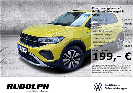 VW T-Cross Volkswagen 1.0 TSI Goal DSG BT Navi AHK SHZ PDC Fernlichtass.