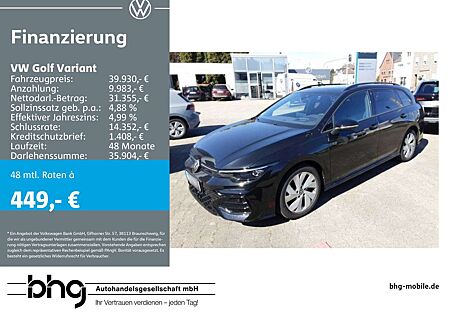 VW Golf Variant Volkswagen 2.0 TDI DSG R-Line AHK Navi HUD DCC