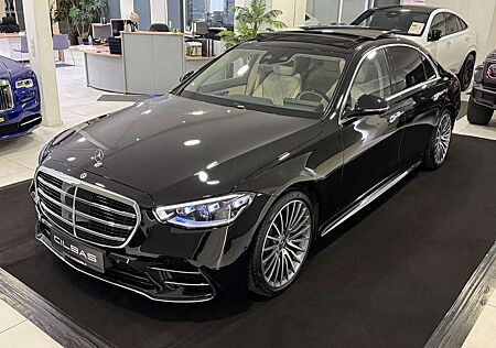 Mercedes-Benz S 400 d 4M Lang AMG*LEDER-BEIGE DESIGNO*PANO*HUD