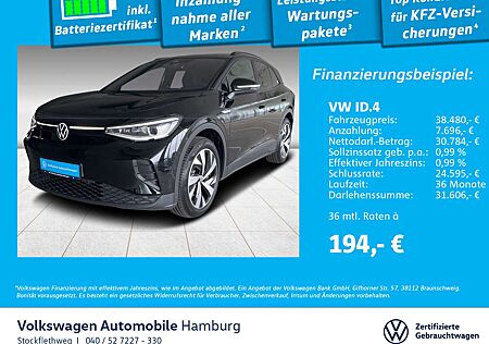 VW ID.4 Volkswagen Pro Performance IQ.Light Nav Kamera Wärmep.