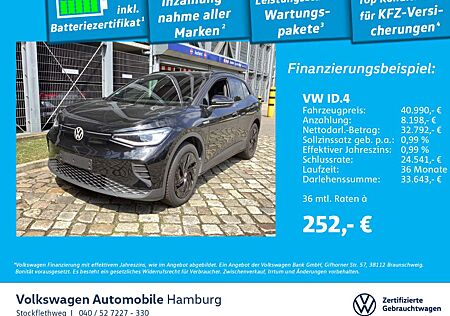 VW ID.4 Volkswagen Pro Performance IQ.Light Nav Kamera Wärmep.