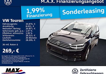 VW Touran Volkswagen 2.0 TDI DSG HIGHLINE 7-SITZER LED+AHK+ACC