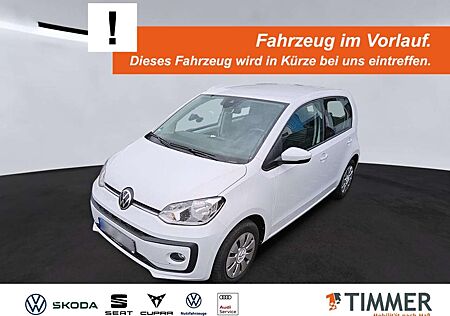VW Up Volkswagen ! 1.0 MOVE! +4-TÜR +RKAM +SHZ +TEMPO +DAB+ +KLIMA +