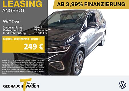 VW T-Cross Volkswagen 1.5 TSI DSG R-LINE IQ.LIGHT AHK KAMERA V