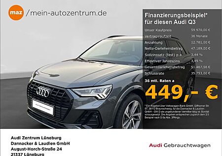 Audi Q3 45 2.0 TFSI quattro S line Alu Matrix-LED AHK Sono