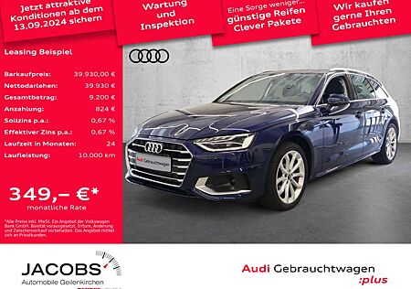 Audi A4 Avant 35 TFSI S tronic advanced AHK, Stand