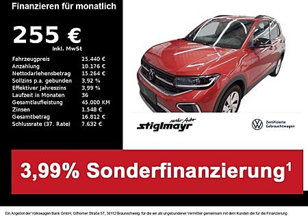 VW T-Cross Volkswagen Goal 1.0 TSI DSG +AHK+