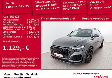 Audi RS Q8 RSQ8 tiptr. AHK SITZHZG STDHZG PDC 360°K MATRIX