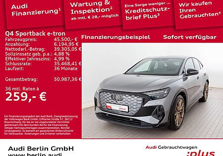Audi Q4 e-tron Q4 Sportback 50 e-tron qu. PDC SITHZG MATRIX HUD