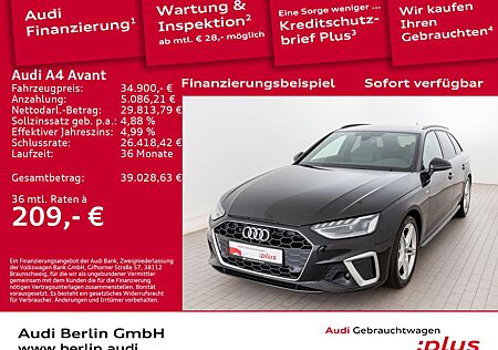 Audi A4 S line 40 TDI S tr. LED RFK PANO MATRIX
