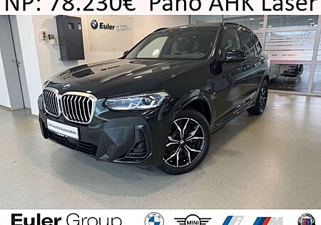 BMW X3 20d M-Sport 19'' AHK Pano Laser H/K Inno HUD